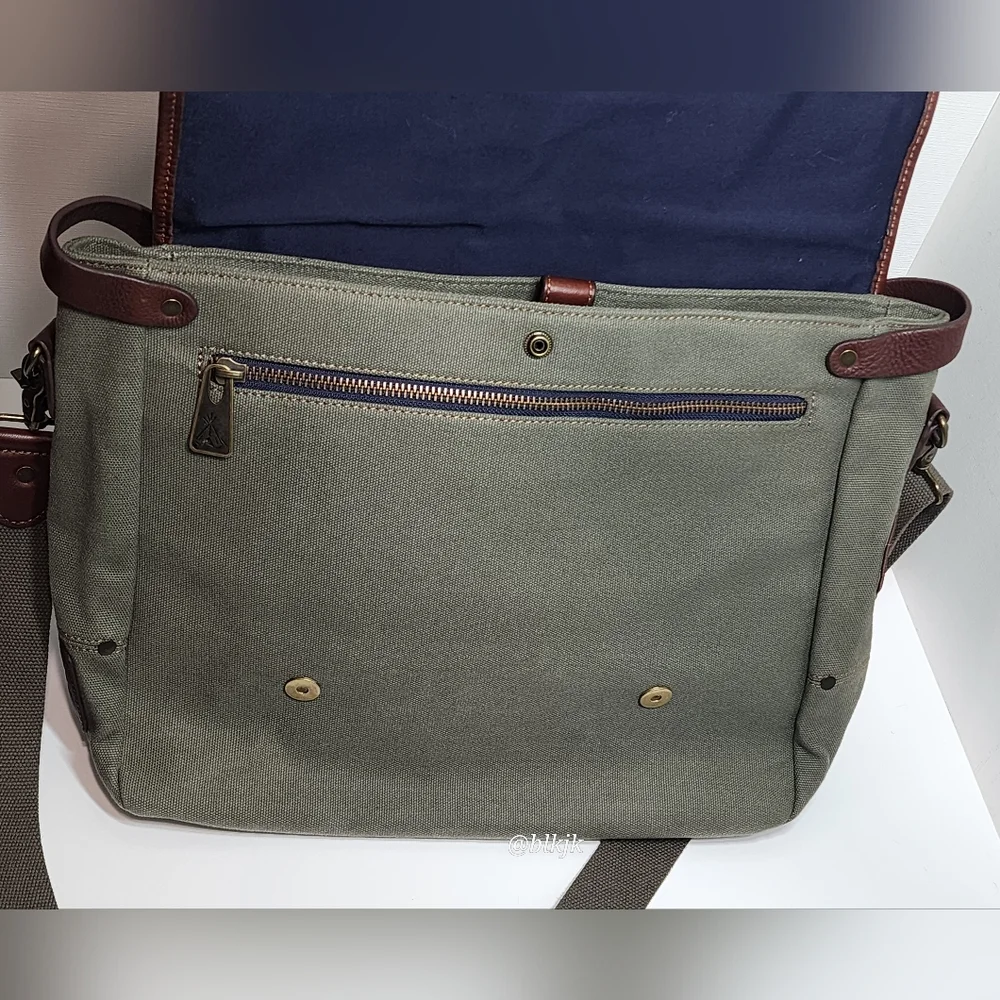 Rare Pendleton National Parks Patches Messenger Bag *Green/Brown* EUC